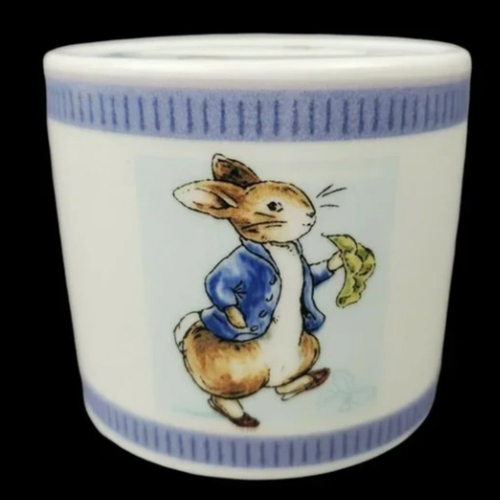 Wedgewood Beatrix Potter Peter Rabbit Porcelain Piggy Bank